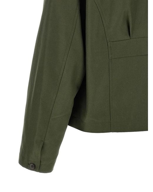 Second/Layer Green Lucky Station Jacket for men