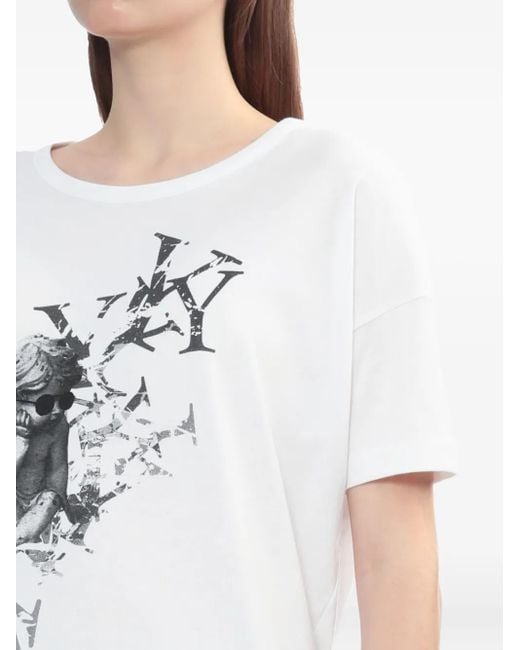 Y's Yohji Yamamoto プリント Tシャツ White