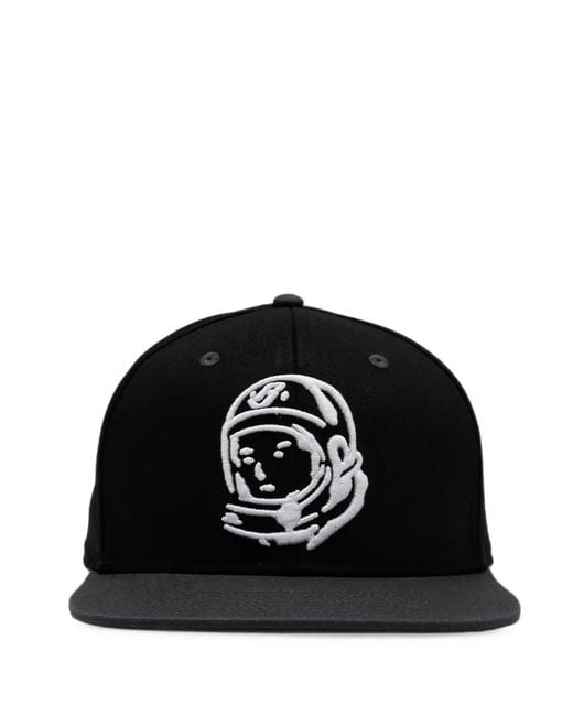 BBCICECREAM Black Astro Logo-Embroidered Baseball Cap for men