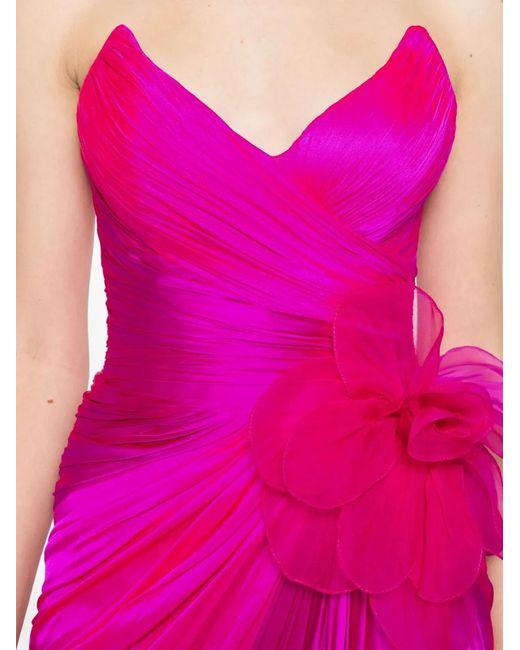 IRIS SERBAN Pink Olivia Gown