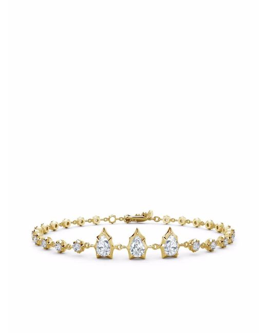 Jade Trau White 18Kt Envoy Diamond Line Bracelet