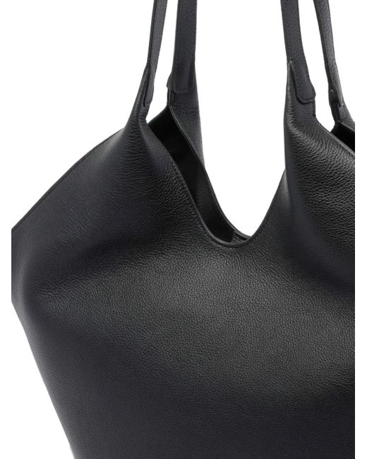 Aesther Ekme Black Phantom Tote Bag aus Leder