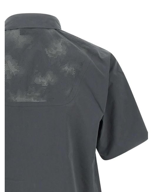Alpha Industries Overhemd Met Rits in het Gray voor heren