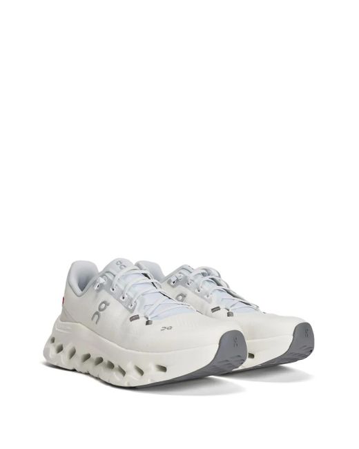 On Shoes White Cloudtilt Lace-Up Sneakers
