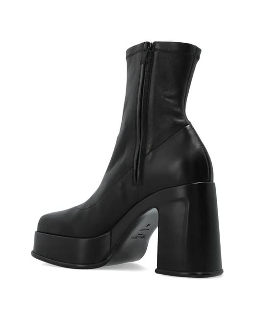 Jimmy Choo Black Bottines Hadi Ab En Cuir