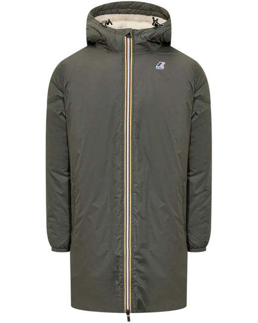 K-Way Gray Le Vrai 3.0 Eiffel Parka for men