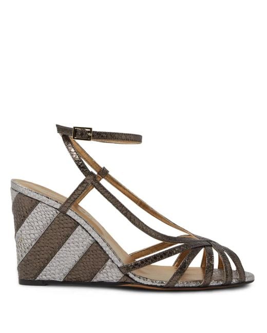 LaDoubleJ Brown The Weekend Wedge Sandals