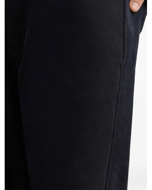 Dolce & Gabbana Blue Elasticated-Waistband Panelled Track Pants for men