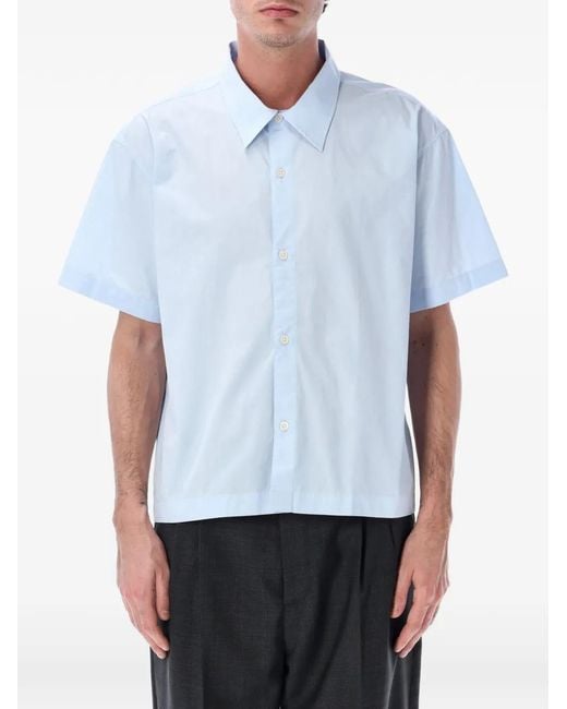 mfpen White Holiday Organic Cotton Shirt for men