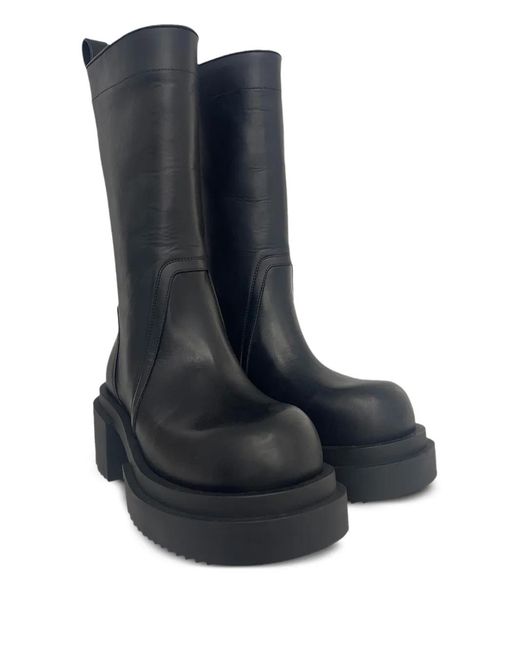 Rick Owens Blue 60Mm Pull-Tab Boots