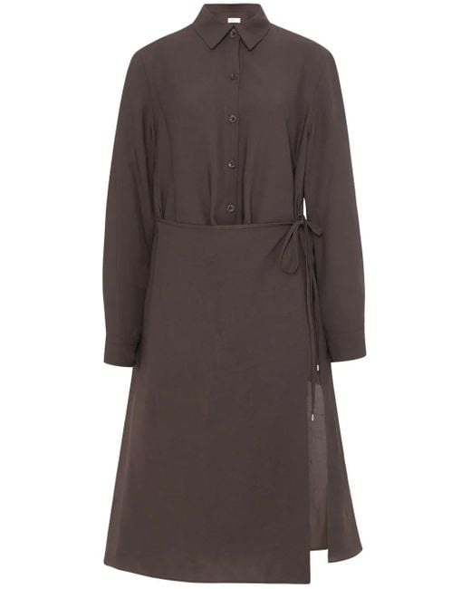 Rosetta Getty Asymmetrisch Blouse in het Brown