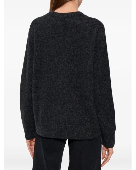 DIESEL Blue M-Areeta Logo Cut-Out Sweater