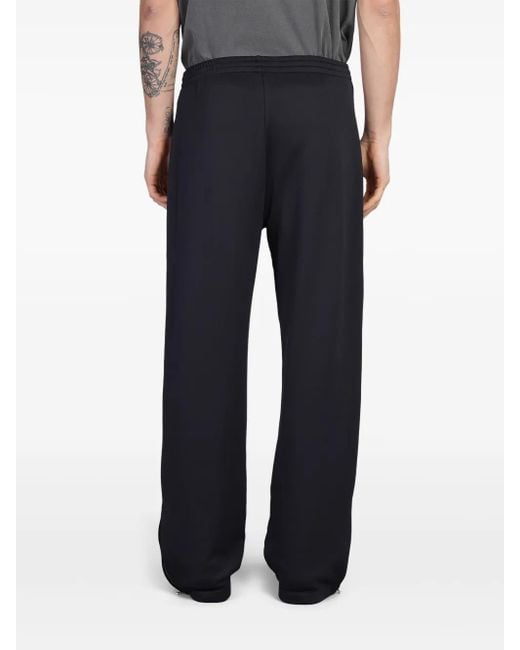 Our Legacy Black Zip-Detailing Track Pants for men