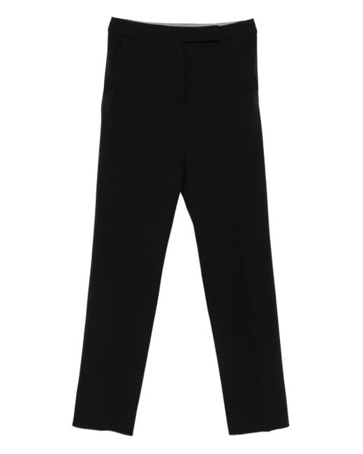 Max Mara Black High-Waist-Hosen