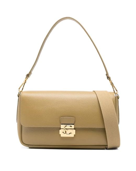 Coccinelle Metallic C-Me Look Shoulder Bag
