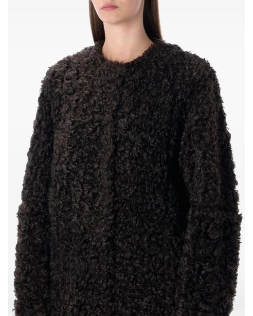 Stand Studio Black Renata Single-Breasted Coat