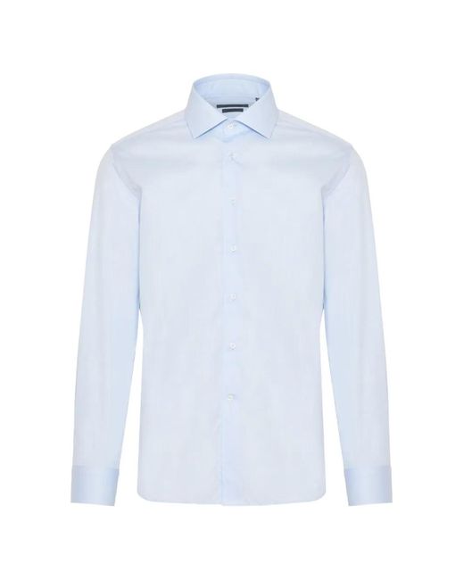 Corneliani White Buttoned Shirt for men