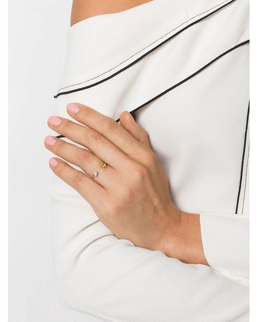 Delfina Delettrez White Dots Ring