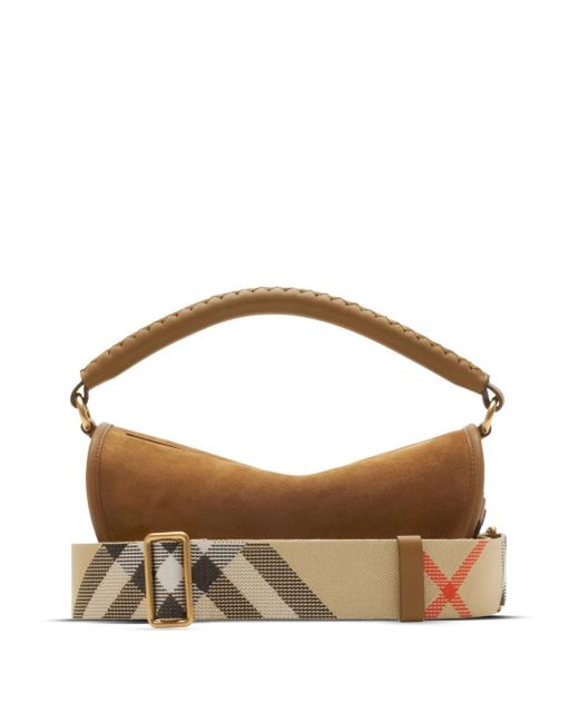 Burberry Brown B Clip Shoulder Bag