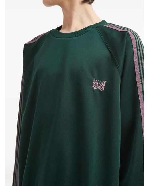メンズ Needles ロゴ スウェットシャツ Green