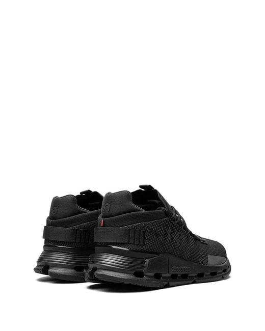On Shoes Black Cloudnova Low-Top Sneakers
