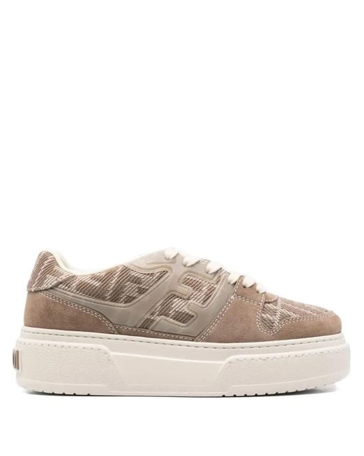 Baskets Match Fendi en coloris Multicolor