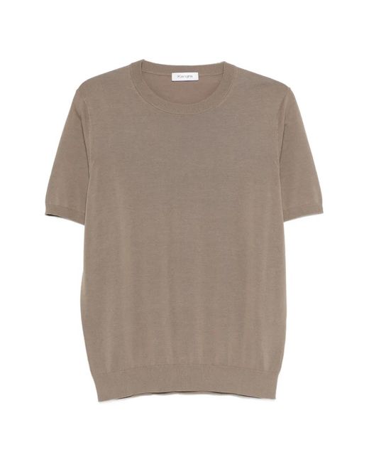 Kangra Gray Short-Sleeve Crew-Neck T-Shirt for men