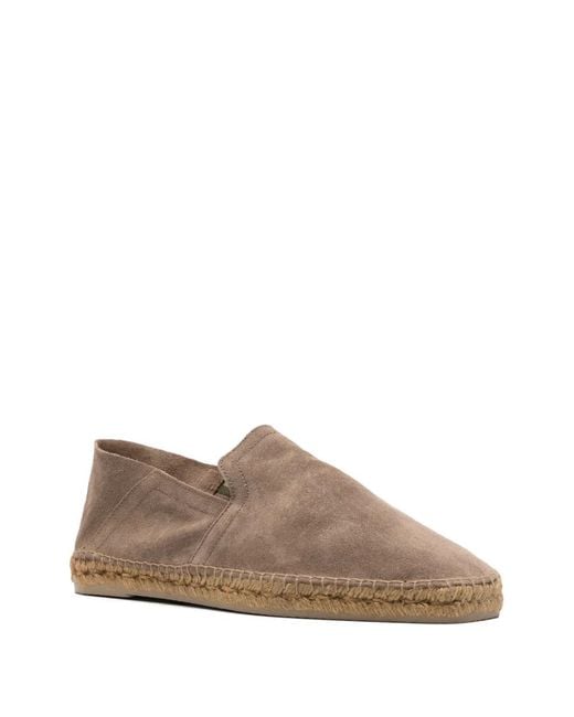 Castaner Brown Parker Suede Espadrilles for men