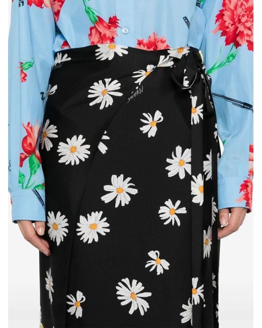 Moschino Black Long Skirt