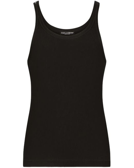 Dolce & Gabbana Black T-Shirts And Polos for men