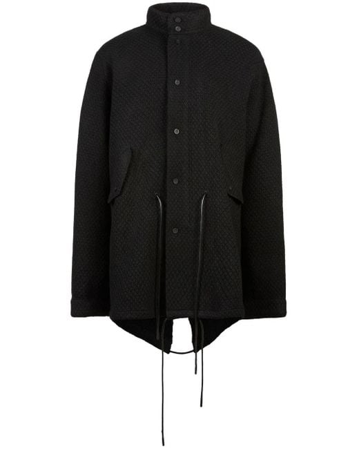 RTA Black Dillinger Oversized Jacket