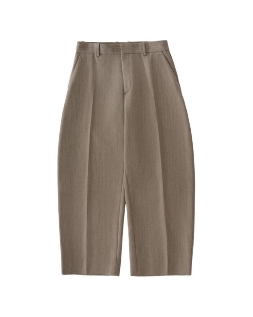 Studio Nicholson Gray Fume Tailored Trousers for men