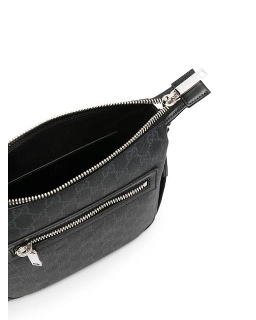 Gucci Gg Supreme Canvas Messengertas in het Black voor heren
