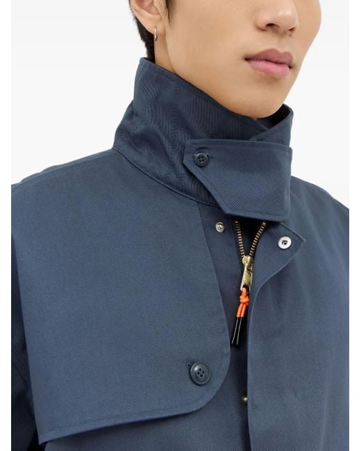 Dickies Blue Button-Fastening Patch-Pocket Jacket for men