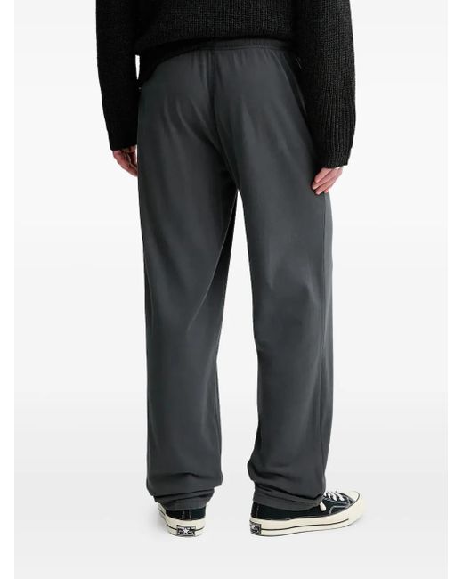 American Vintage Black Drawstring Track Pants for men