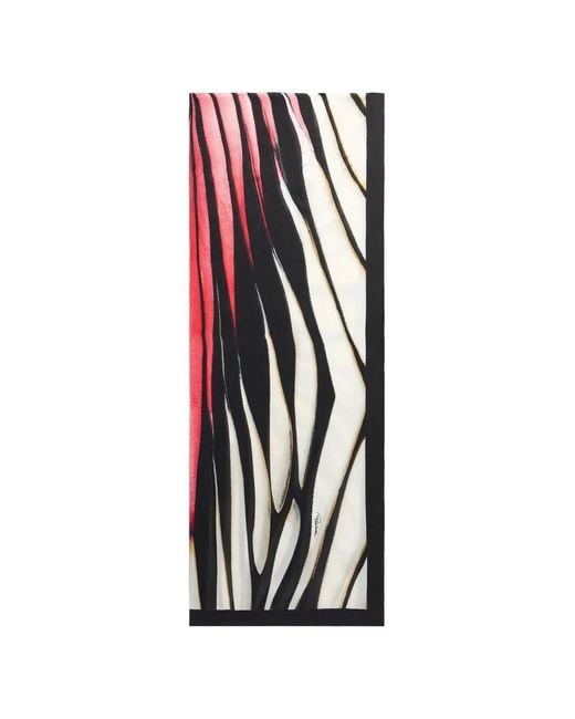 Roberto Cavalli White Ray Of Paradise Printed Stole