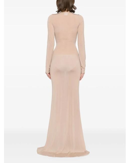 Vetements Natural High-Low Hem Dress