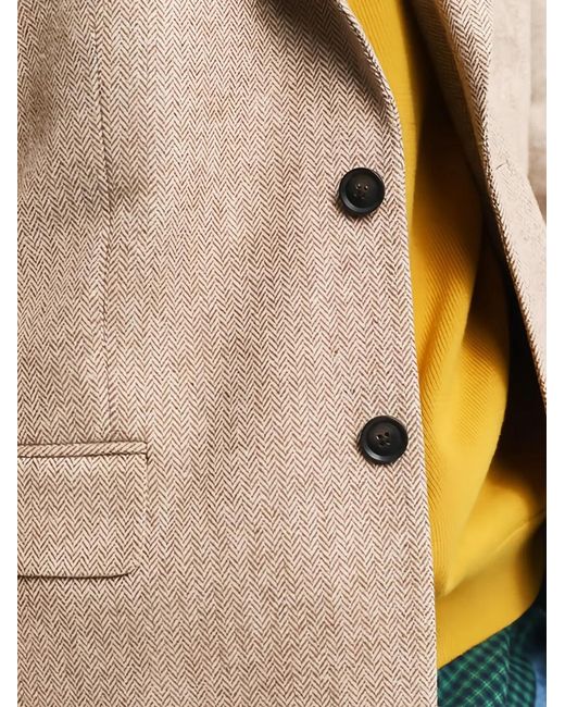 Gant Natural Flap-Pockets Blazer for men