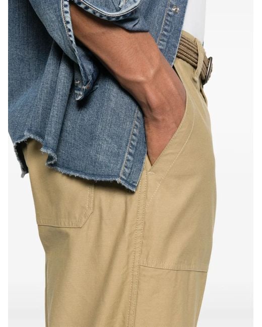 Incotex Natural Cotton Trousers for men