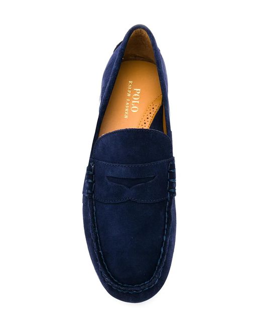 Polo Ralph Lauren Blue Reynold Driver Shoes for men