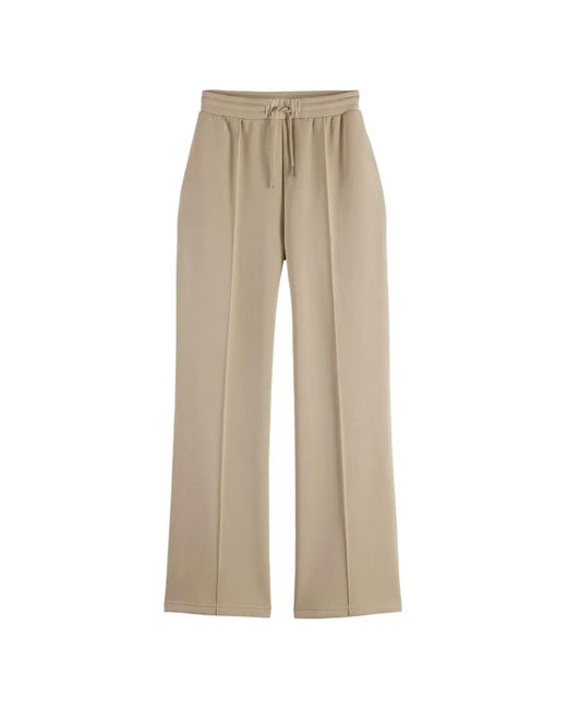 Scotch & Soda Natural Drawstring-Waist Track Pants