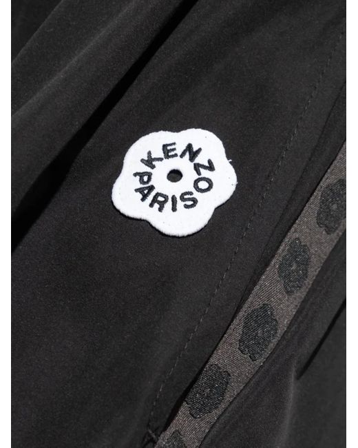 Boke Flower 2.0 midi skirt KENZO de color Black