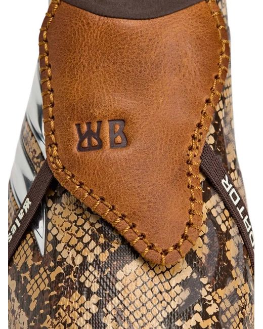 Adidas Natural X Wales Bonne Predator Elite Snakeskin-Effect Sneakers for men