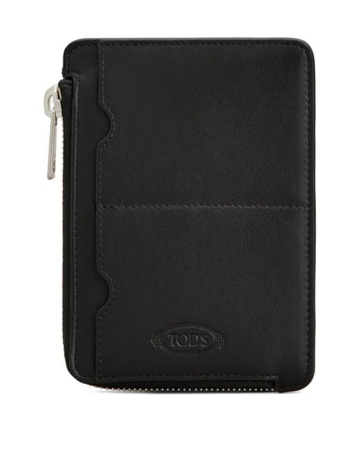 Tod's Black Leather Wallet