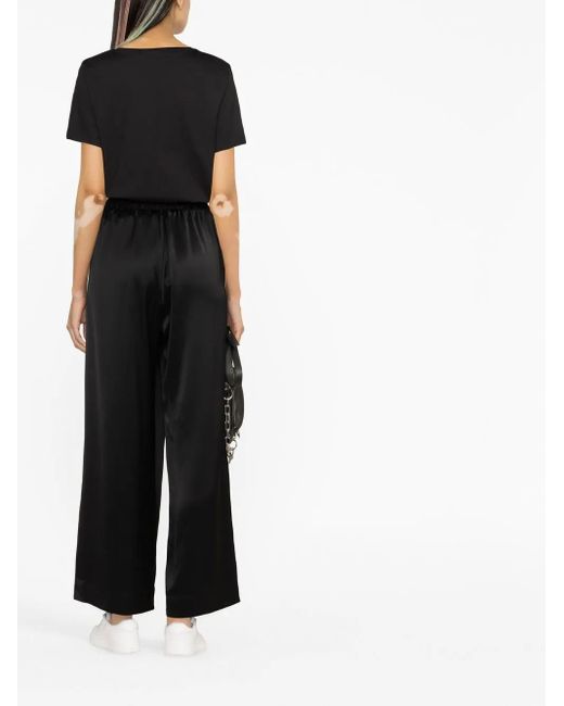Calvin Klein Black Round-Neck Short-Sleeved T-Shirt