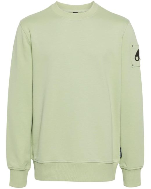 Moose Knuckles Green Hartsfield Cotton Sweatshirt for men