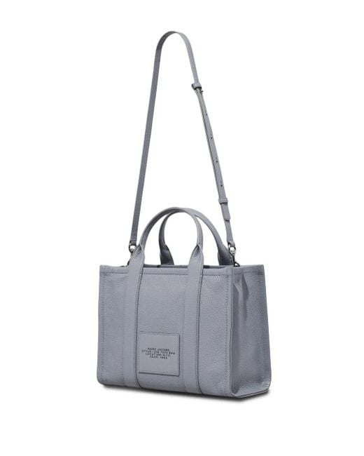 La bolsa de bolso de cuero de cuero Marc Jacobs de color Gray