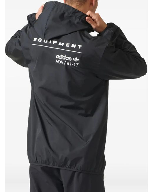 Adidas Black Stadium Eqt Pdx Jacket for men