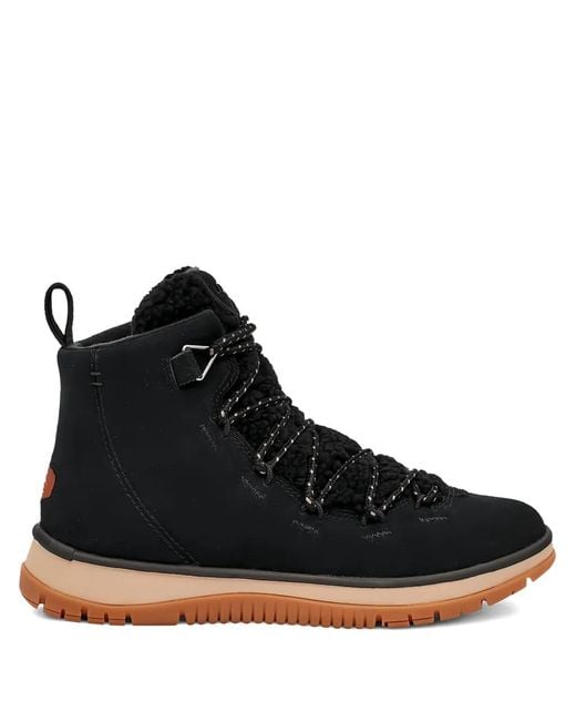 Ugg Black Lakesider Heritage Suede Boots for men