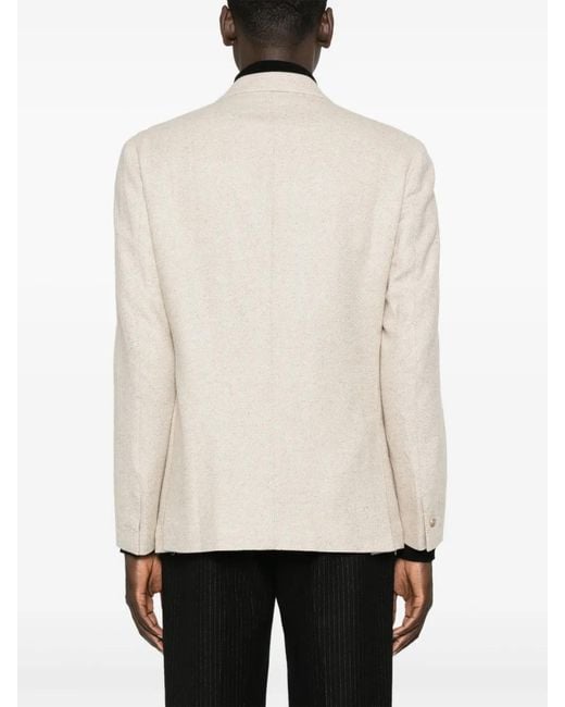 Eleventy Natural Mélange-Effect Blazer for men